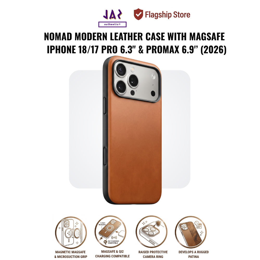Nomad Modern Leather Case with MagSafe