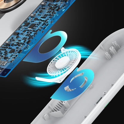 Choetech MagLeap 3-in-1 Magnetic Wireless Charging Pad Fast Charge With Built-in Cooling Fan (30W)