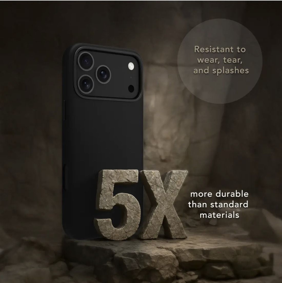 dbramante1928 Roskilde ICON Premium Case with MagSafe for Apple iPhone 17 Series (2025) - Midnight