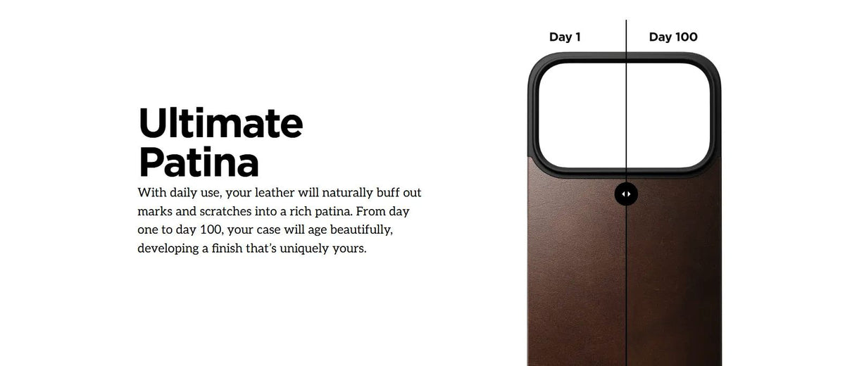 Nomad Modern Leather Case with MagSafe for iPhone 18/17 Pro 6.3" & iPhone 18/17 PROMAX (2026)