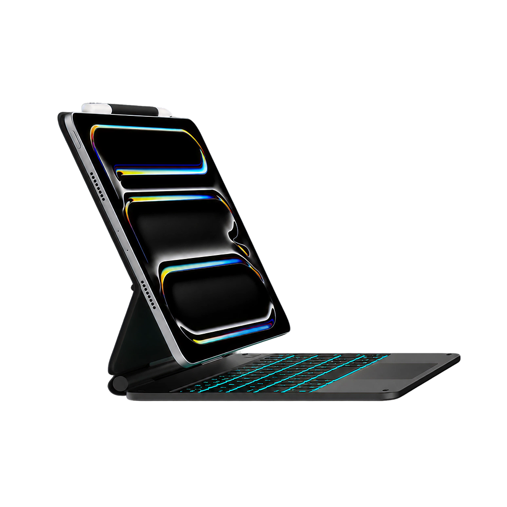 Typecase Edge Magnetic Floating Keyboard Case for iPad A16 / iPad Air / iPad Pro (11" & 13") - Black