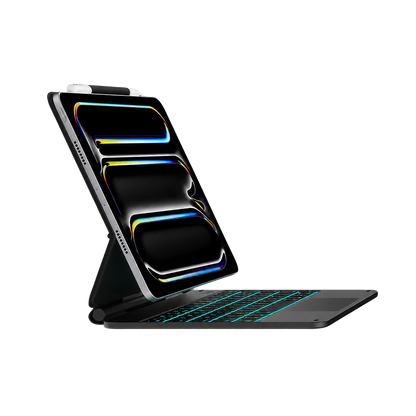 Typecase Edge Magnetic Floating Keyboard Case for iPad A16 / iPad Air / iPad Pro (11" & 13") - Black