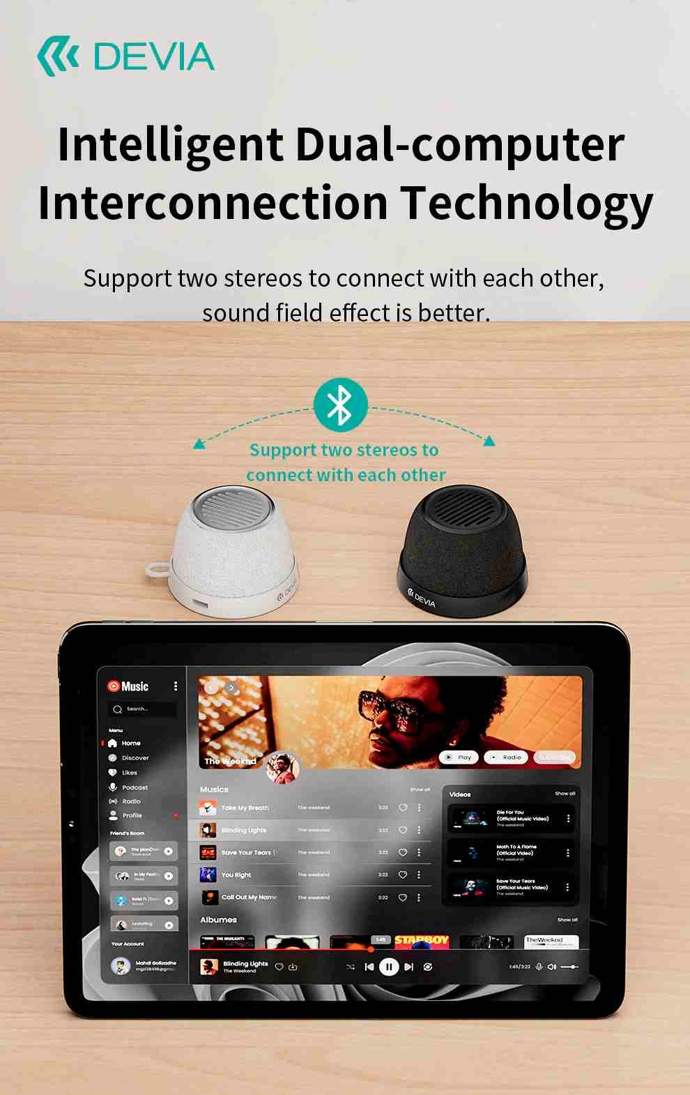 DEVIA Sound Lite4 Wireless Speaker EM508