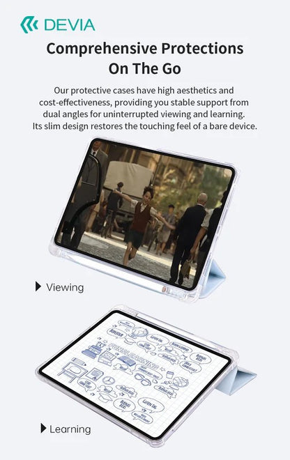 DEVIA Cool Series Protective Case for Apple iPads - Black