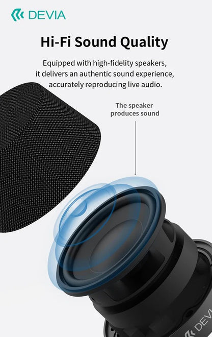 DEVIA Sound Lite3 Wireless Speaker - Black