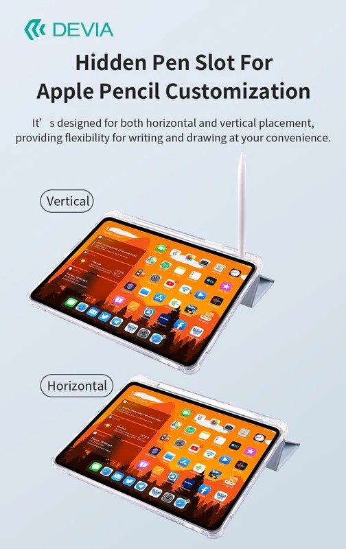 DEVIA Cool Series Protective Case for Apple iPads - Black