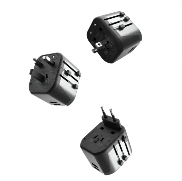 DEVIA Global Multi-function Travel Adapter 30W - Black
