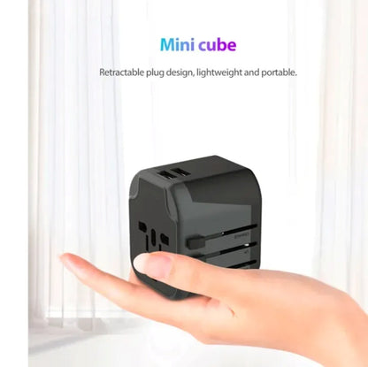 DEVIA Global Multi-function Travel Adapter 30W - Black