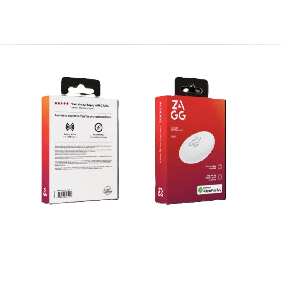 ZAGG Essentials Zfind Tag Locator - White