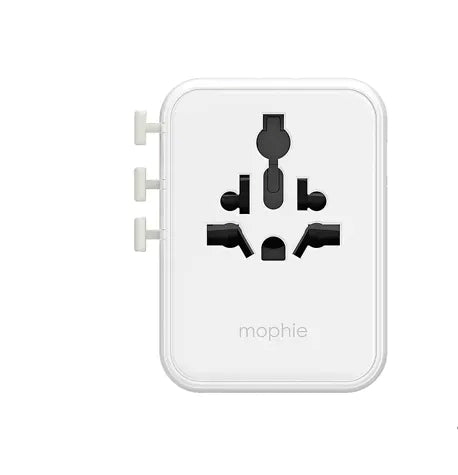 Mophie Essentials 70W GaN 5 Ports + AC Travel Adapter