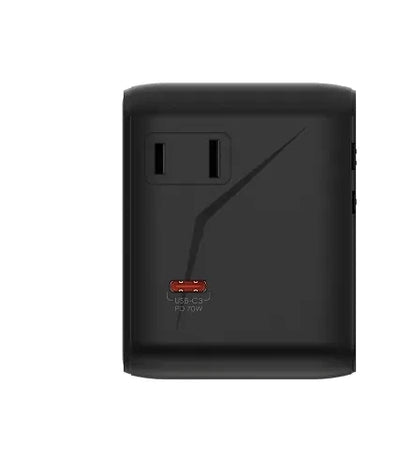 Mophie Essentials 70W GaN 5 Ports + AC Travel Adapter