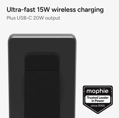 Mophie Powerstation Mini Qi2 Wireless with Stand - Black