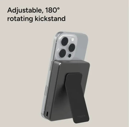 Mophie Powerstation Mini Qi2 Wireless with Stand - Black