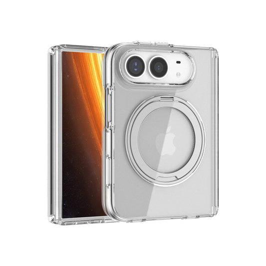 JTLEGEND Ultra Defence Mag Rotated Stand Case Crystal for iPhone Duo/Book
