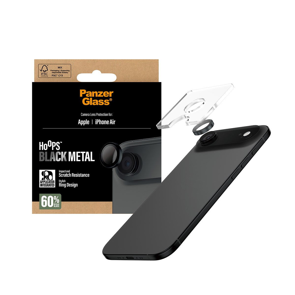 PanzerGlass Hoops Lens Protector for iPhone Air 6.5" (2025)