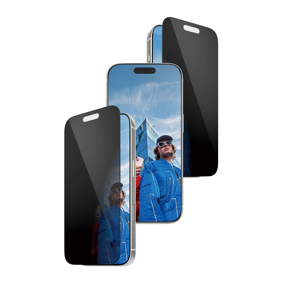 PanzerGlass 2-Way Privacy Screen Protector UWF Fastfit In-a-box
