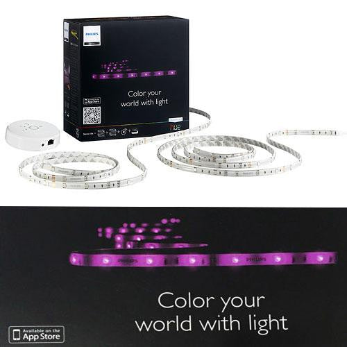 Philips Friends of Hue LightStrips Up To 16 Million Colors, 2m Of Flexible Light, 12W LED Light