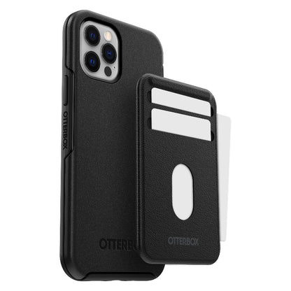 OtterBox Wallet for MagSafe Case, Shadow (Black/Pewter) (Bulk Pack)