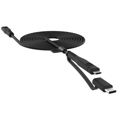 Mophie USB-C to USB-C Pro Switch-Tip-Cable (2 Meter), Black