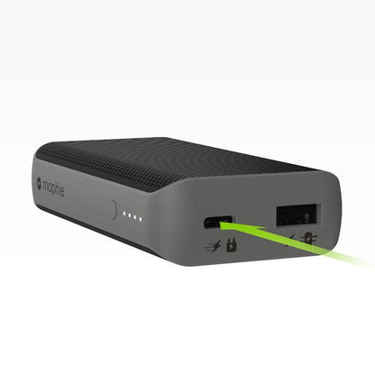 Mophie Powerstation PD External Battery with USB-C PD 18W Fast Charge (6,700 mAh), Black