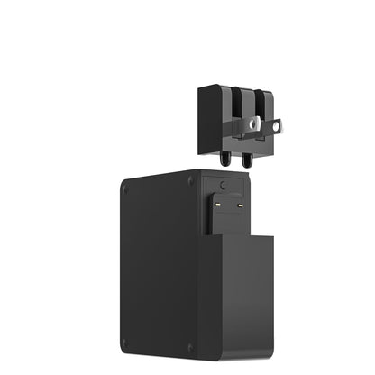 Mophie Global Powerstation Hub Portable Battery Hub with Qi Wireless Charging (6,000mAh), Black