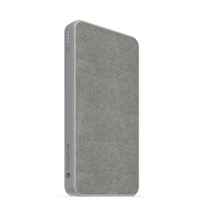 Mophie Powerstation Mini Portable Battery with USB-C & USB-A Port (5,000mAh), Gray