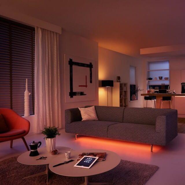 Philips Friends of Hue LightStrips Up To 16 Million Colors, 2m Of Flexible Light, 12W LED Light