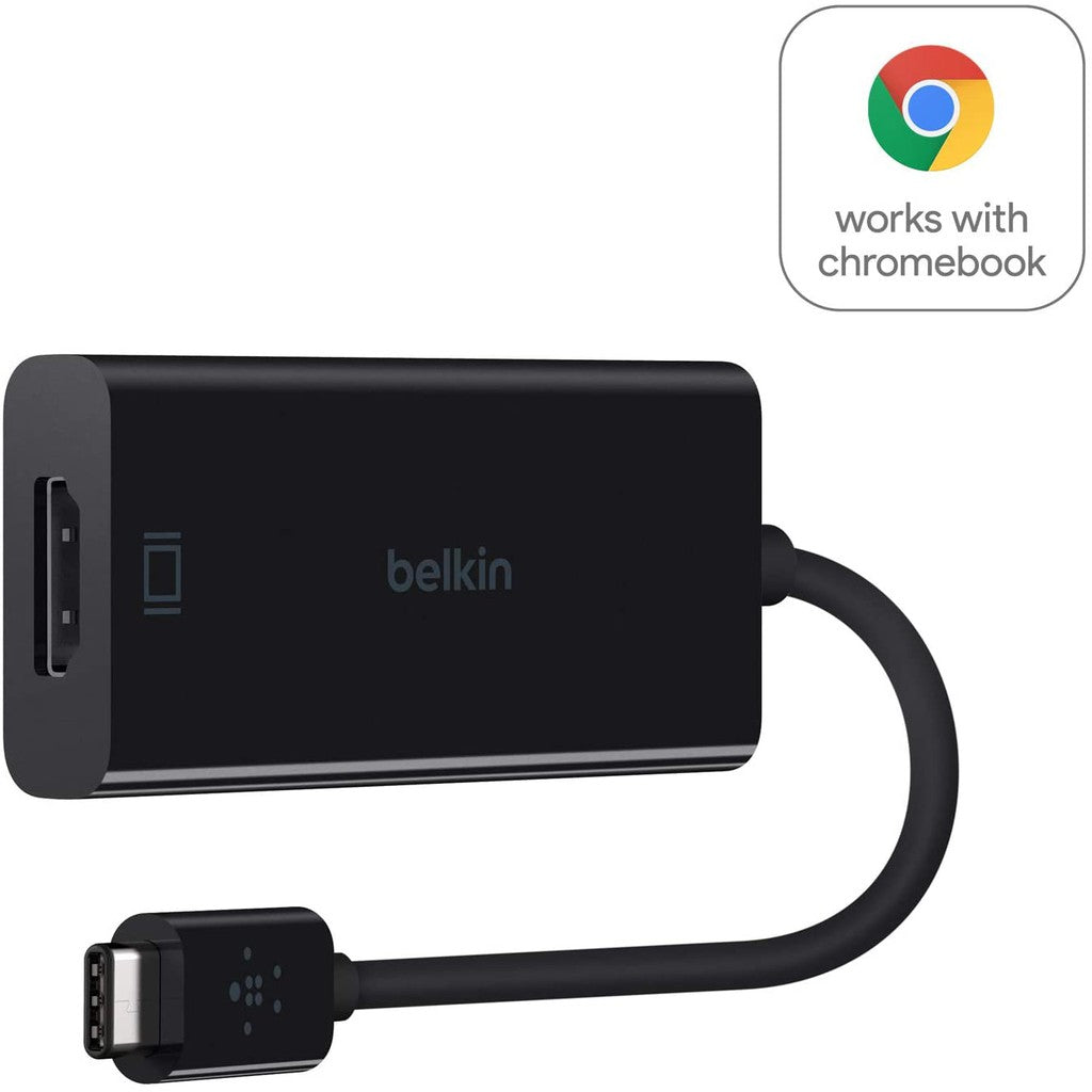 Belkin USB-C 3.0 To HDMI 4K Adapter (15CM), Black