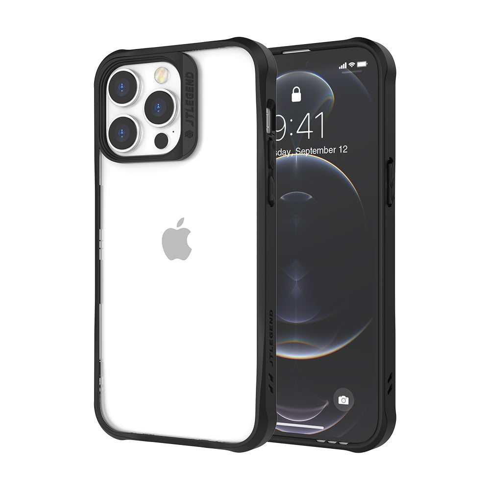 JTLEGEND Hybrid Cushion DX Case for iPhone 14 Pro Max 6.7" (2022), Customizable Camera Protection Ring