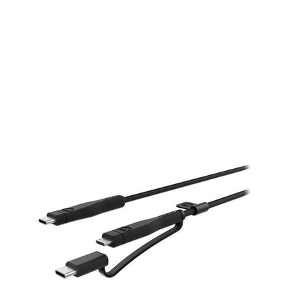 Mophie USB-C to USB-C Pro Switch-Tip-Cable (2 Meter), Black