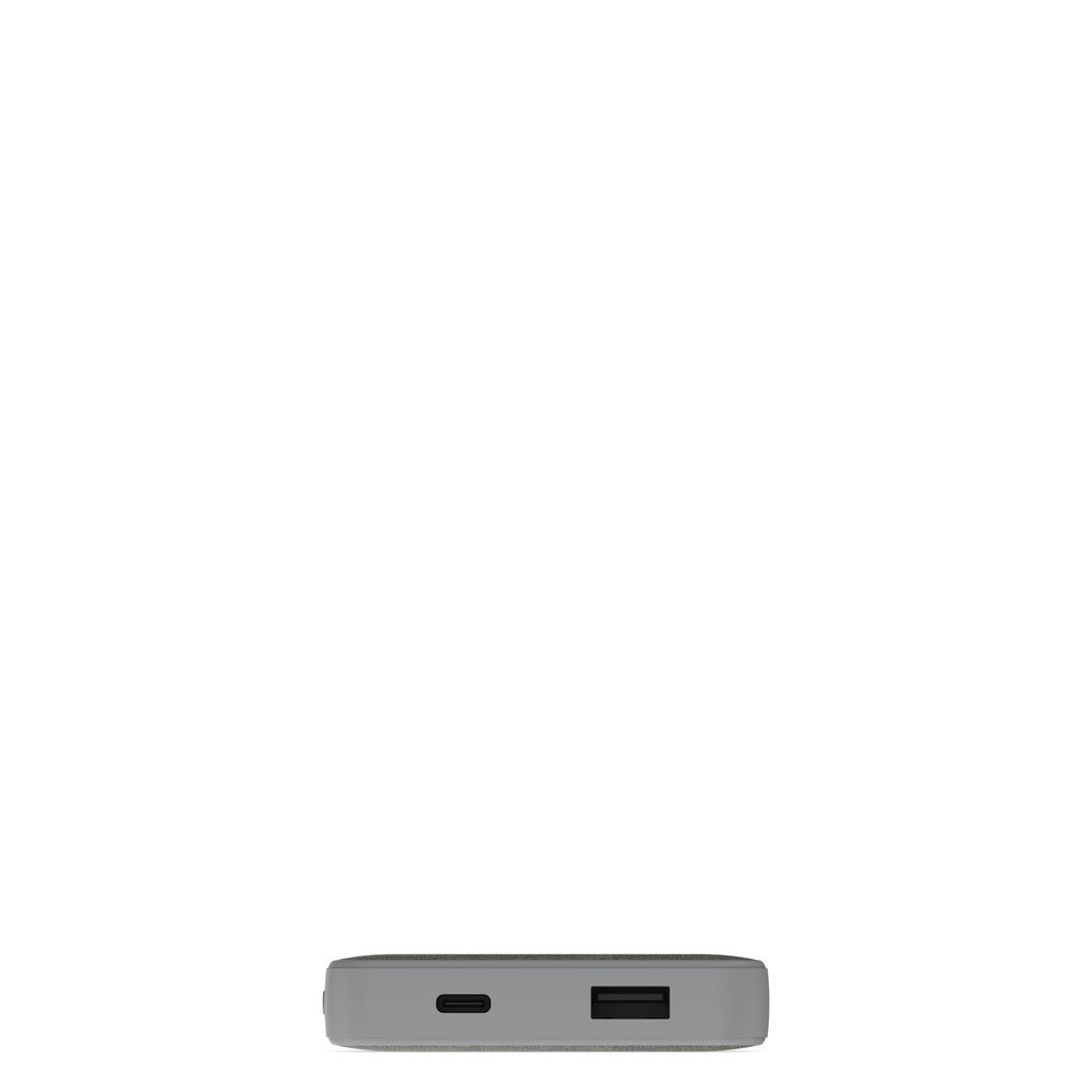 Mophie Powerstation Mini Portable Battery with USB-C & USB-A Port (5,000mAh), Gray