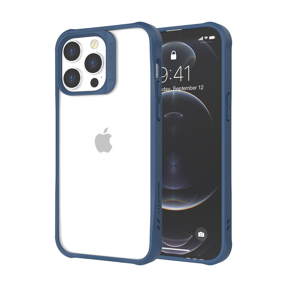 JTLEGEND Hybrid Cushion DX Case for iPhone 14 Pro Max 6.7" (2022), Customizable Camera Protection Ring