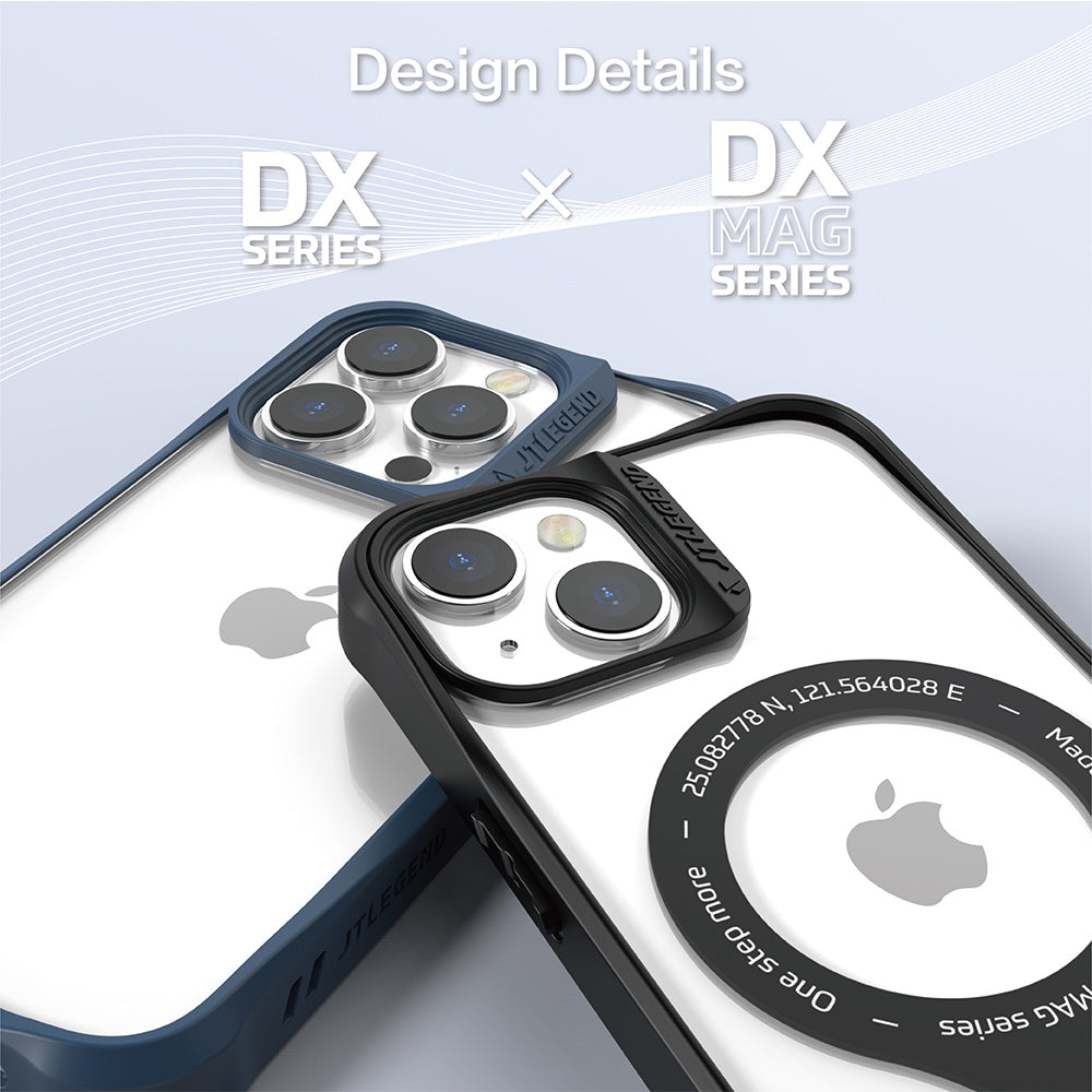 JTLEGEND Hybrid Cushion DX Case for iPhone 14 Pro Max 6.7" (2022), Customizable Camera Protection Ring