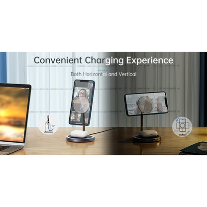 Choetech 2-in-1 Magnetic Wireless Charging Stand (T575-F)