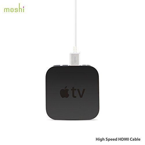 Moshi High Speed HDMI Cable, White (2 Meter) (4K)