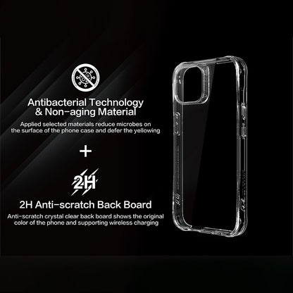 JTLEGEND Hybrid Cushion DX Case for iPhone 14 Pro Max 6.7" (2022), Customizable Camera Protection Ring