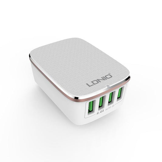 Ldnio Universal 4 Ports USB-A 4.4A Travel Adapter