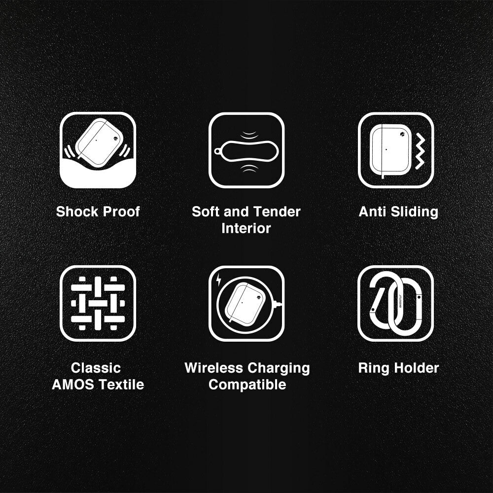JTLEGEND Amos Case for AirPods Pro / AirPods Pro 2 (2019/2022)