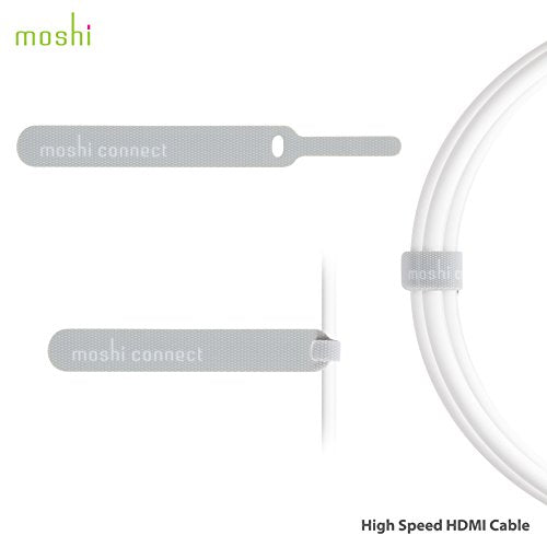 Moshi High Speed HDMI Cable, White (2 Meter) (4K)