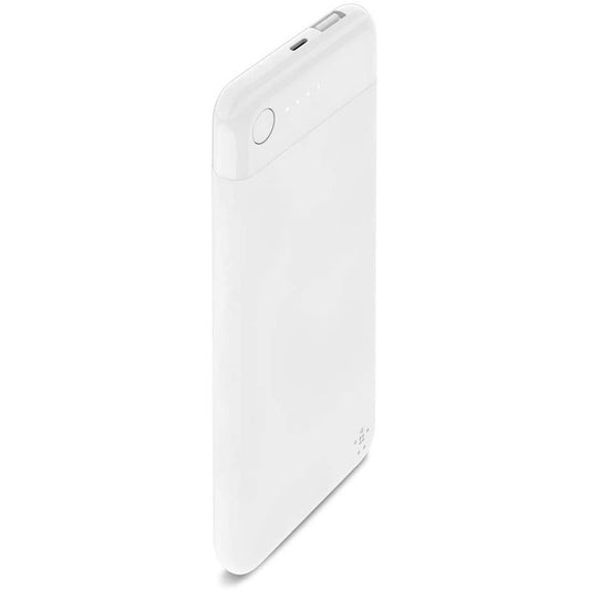 Belkin Boost Charge Power Bank 5K with Lightning Connector (5,000mAh) 35 Hrs More Battery Life White