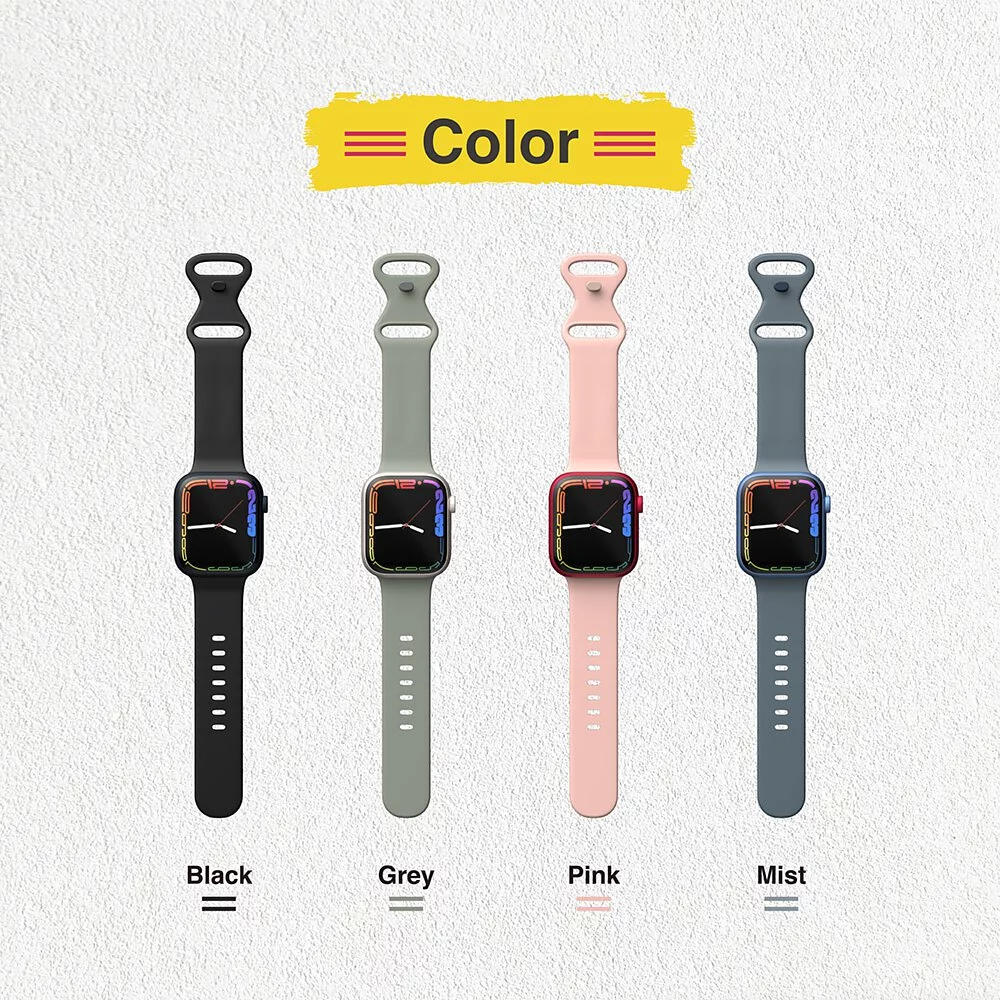 JTLEGEND Visz TPU Sport Watch Band for Apple Watch 49mm/45mm/44mm/42mm