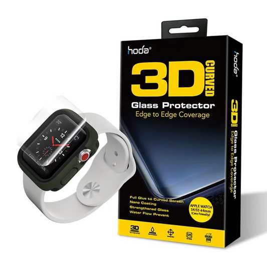 Hoda 3D UV Full Glue Full Coverage Anti-Reflection Tempered Glass for Apple Watch 44mm