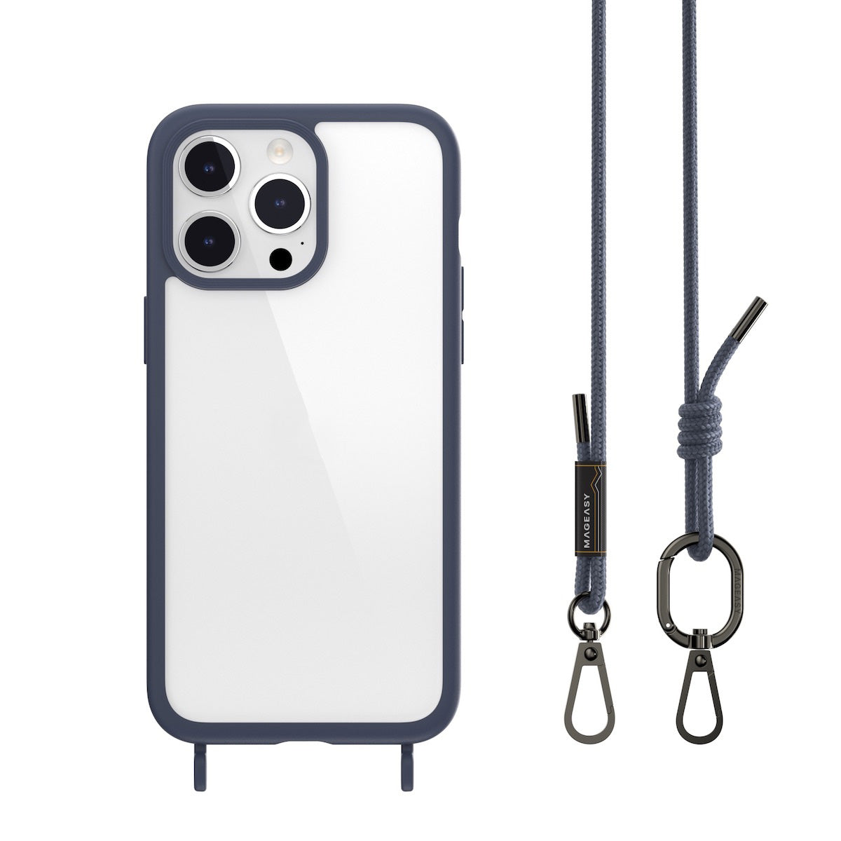 MAGEASY Roam + Strap PC+TPU Protective Case for iPhone 15 Series (2023)