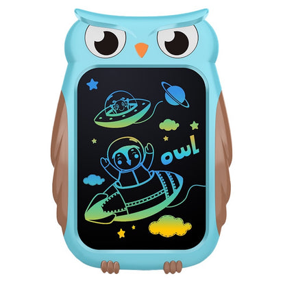 ANANK LCD Pad Arts & Drawing Tablet Gift For Kids Drawing Electronic Writing Board With Stylus Cartoon Owl
