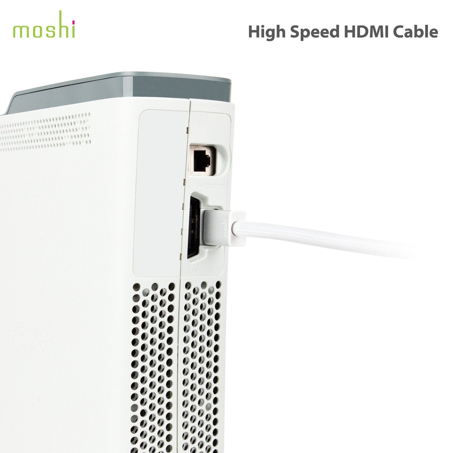 Moshi High Speed HDMI v1.4 Cable 10.2GBPS, 4K, 2 Meter