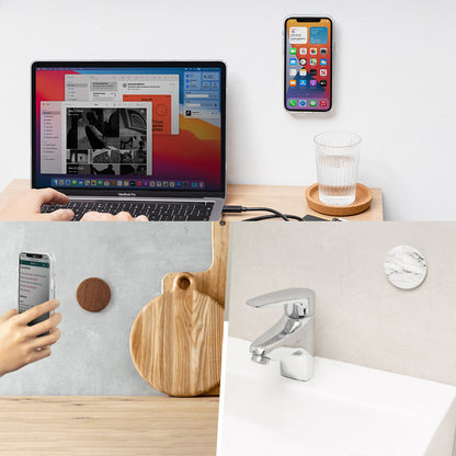 SwitchEasy MagPoka Magnetize Wall Surfaces wih Magsafe Magnetic, Marble