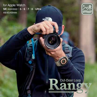 JTLEGEND Rangy Out-door Loop, Skin-Soothing Apple Watch Strap for Apple Watch 49mm/45mm/44mm/42mm
