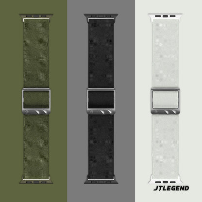 JTLEGEND Flex Elastic Stress Reduction Watch Strap for Apple Watch Strap, Washable Durable Lightweight Easy To Wear Band