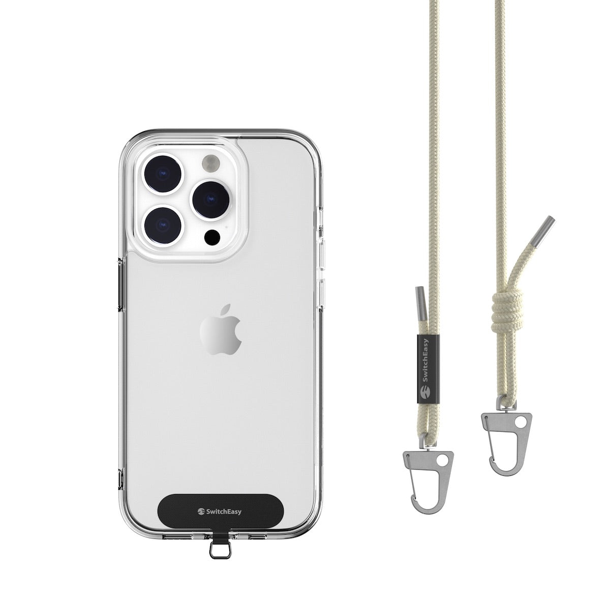 SwitchEasy EasyStrap with EasyStrap Card 6mm Zinc Alloy+Nylon Mobile Phone Lanyard Strap (Case not Included)