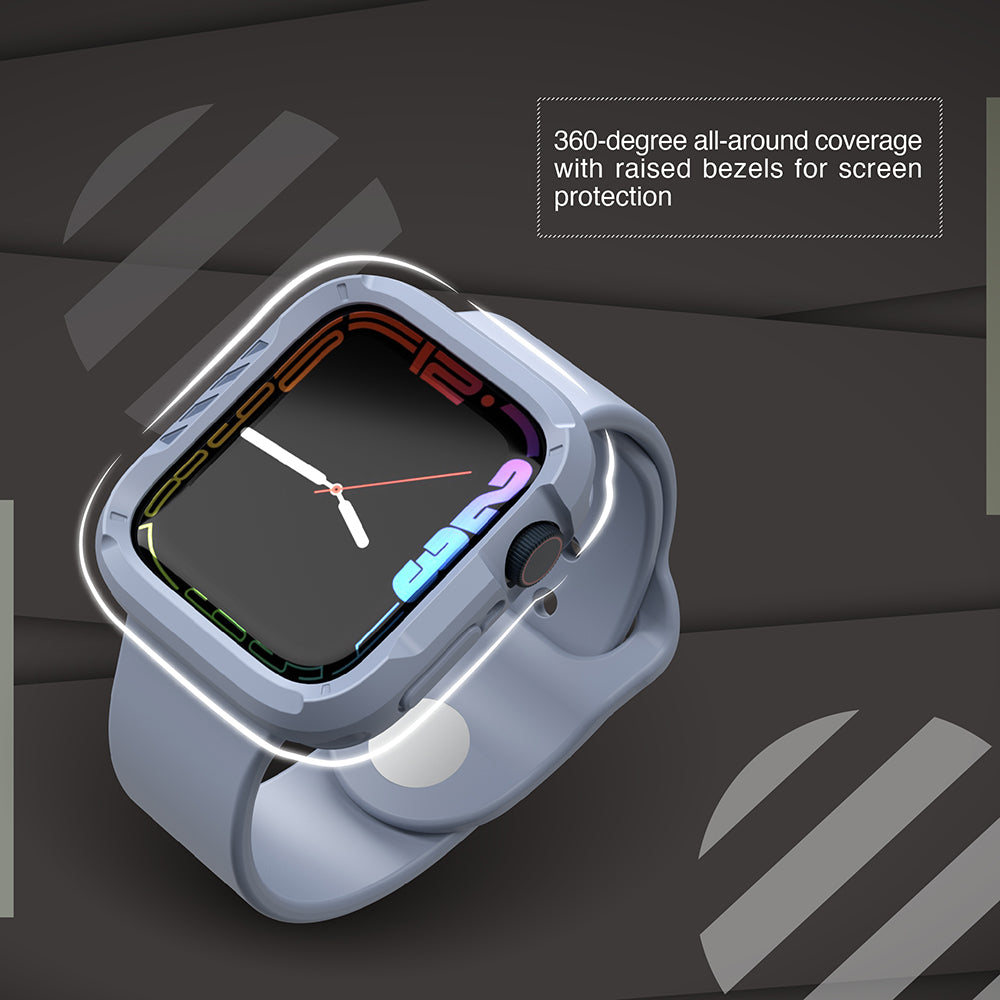 JTLEGEND Shockrim Duo-Fit Ultimate Protection Case for Apple Watch 44mm/45mm